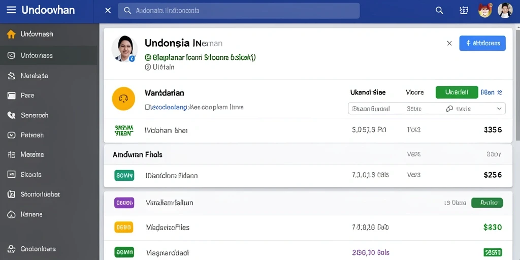 Tampilan antarmuka yang menarik dan user-friendly.