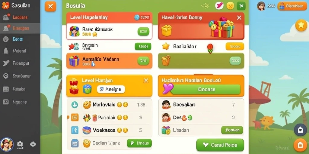 Tampilan antarmuka yang intuitif dan menarik.