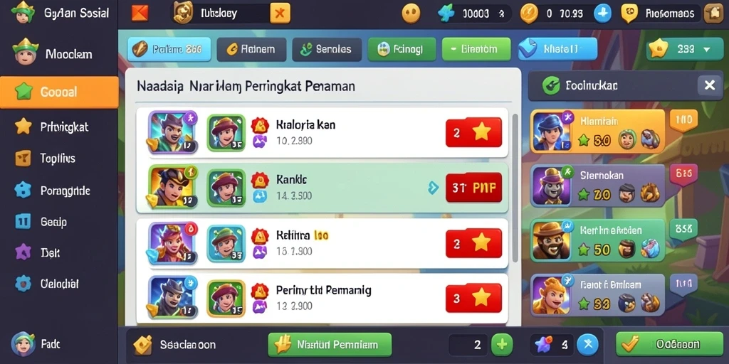 Tampilan antarmuka yang ramah pengguna dan menarik.