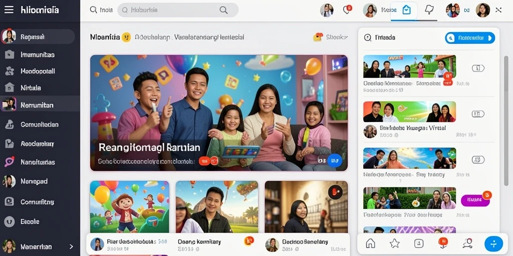 Tampilan antarmuka yang mudah dinavigasi.