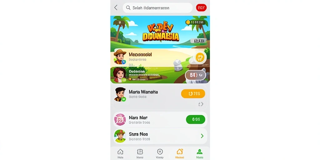Tampilan antarmuka yang user-friendly.